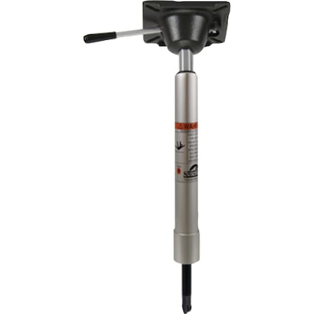 Springfield Marine Standard Power-Rise Stand-Up Pedestal 22.5" to 29.5", Anodized Finish 1612402A